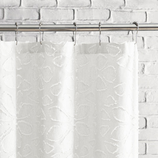 Peri Home Geklappter Blumenduschenvorhang