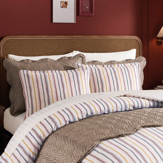 Ted Baker Scallop Stripe Komfortset