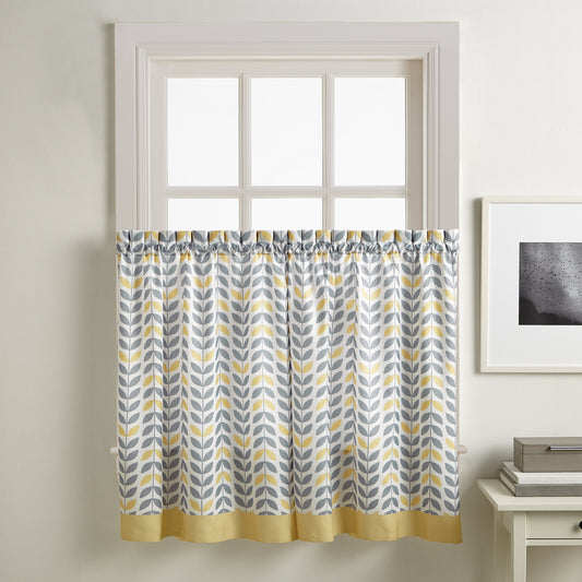 Curtainworks Savannah Eyelet Tier & Valance Separates
