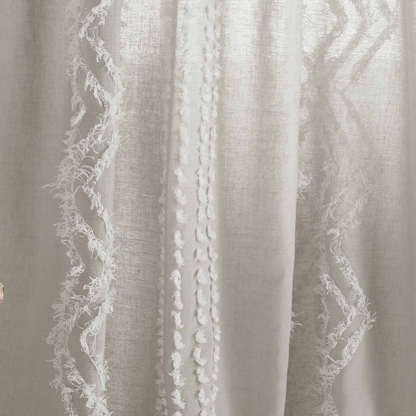 Peri Home Cut Geo Curtain Panel Paar
