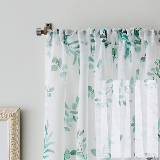 Martha Stewart Madison Curtain Panel Paar
