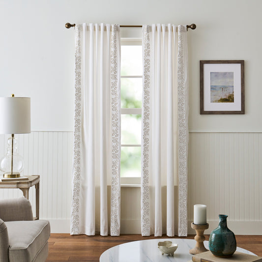Martha Stewart Plume Vorhang-Panel