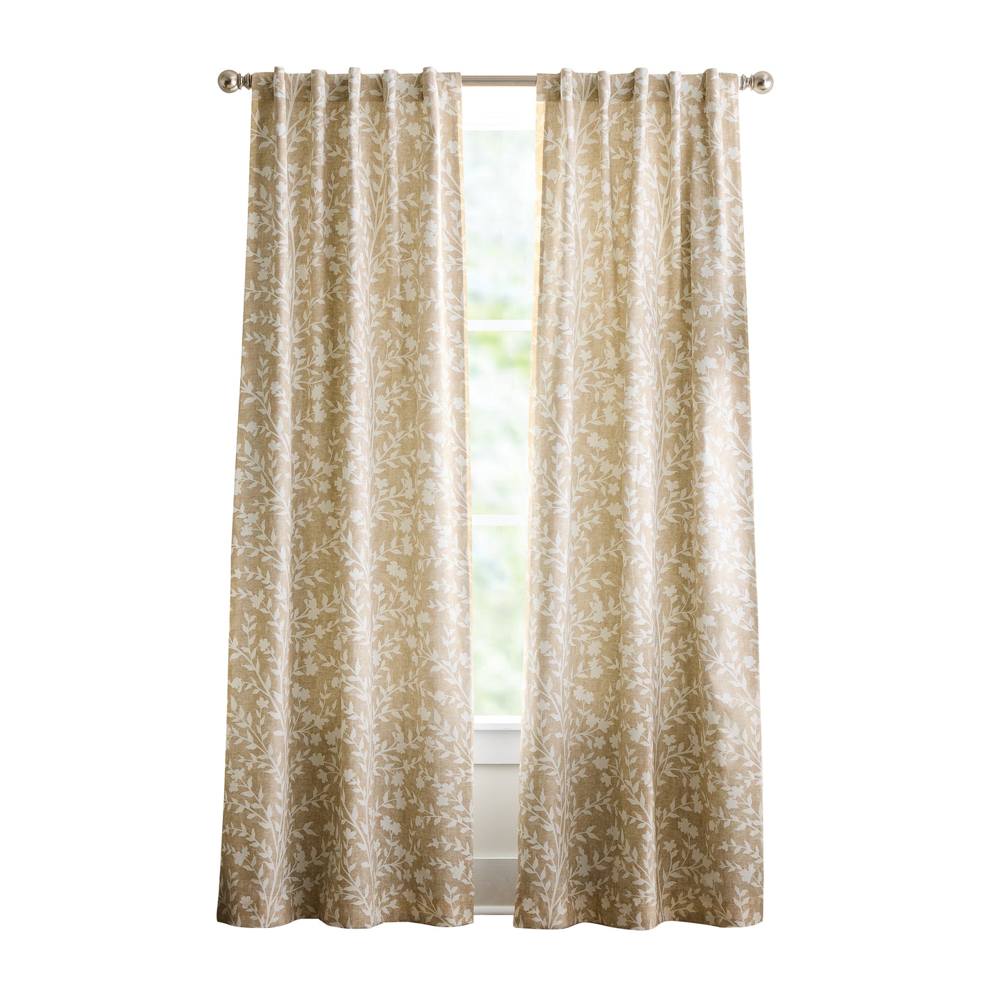 Martha Stewart Amelia Blackout Curtain, Set von 2 Panels