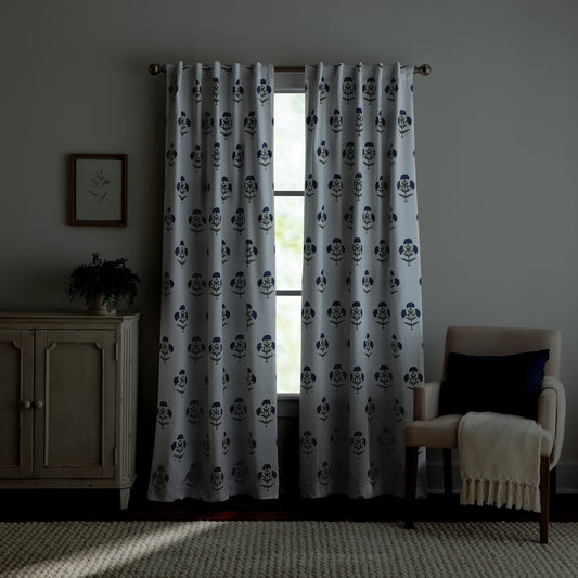 Martha Stewart Ayana Blackout Curtain, Set von 2 Panels