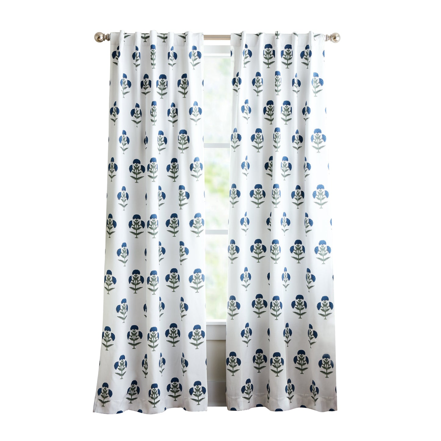 Martha Stewart Ayana Blackout Curtain, Set von 2 Panels
