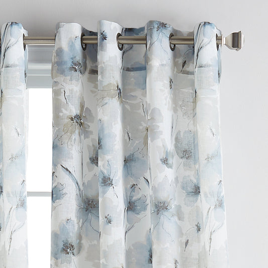 DKNY Modern Bloom Curtain Panel für