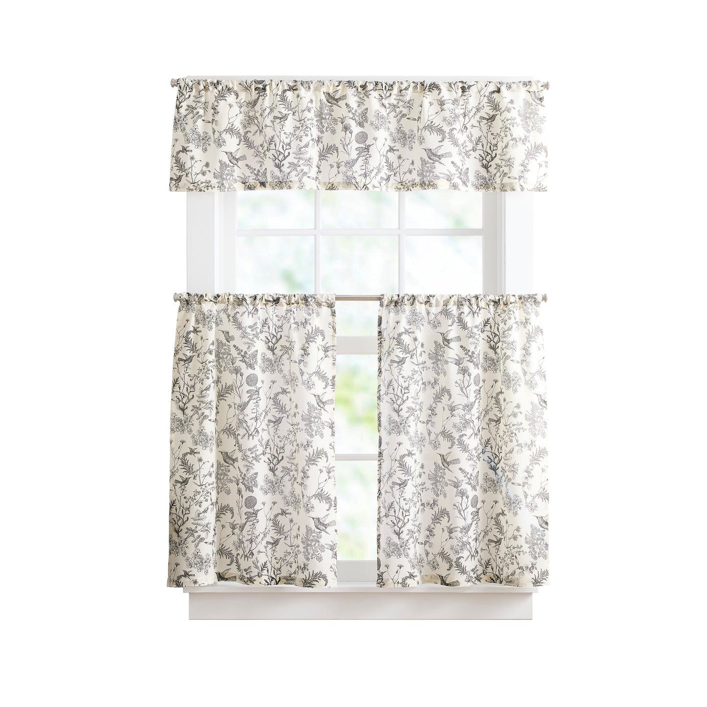 Curtainworks Hummingbird Valance und Tier Set
