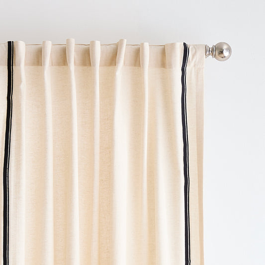 Martha Stewart Annika Vorhang, Set von 2 Panels