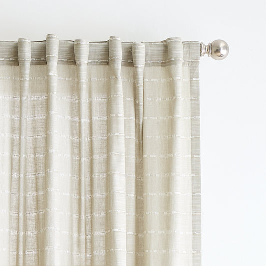 Martha Stewart Ava Vorhang, Set von 2 Panels