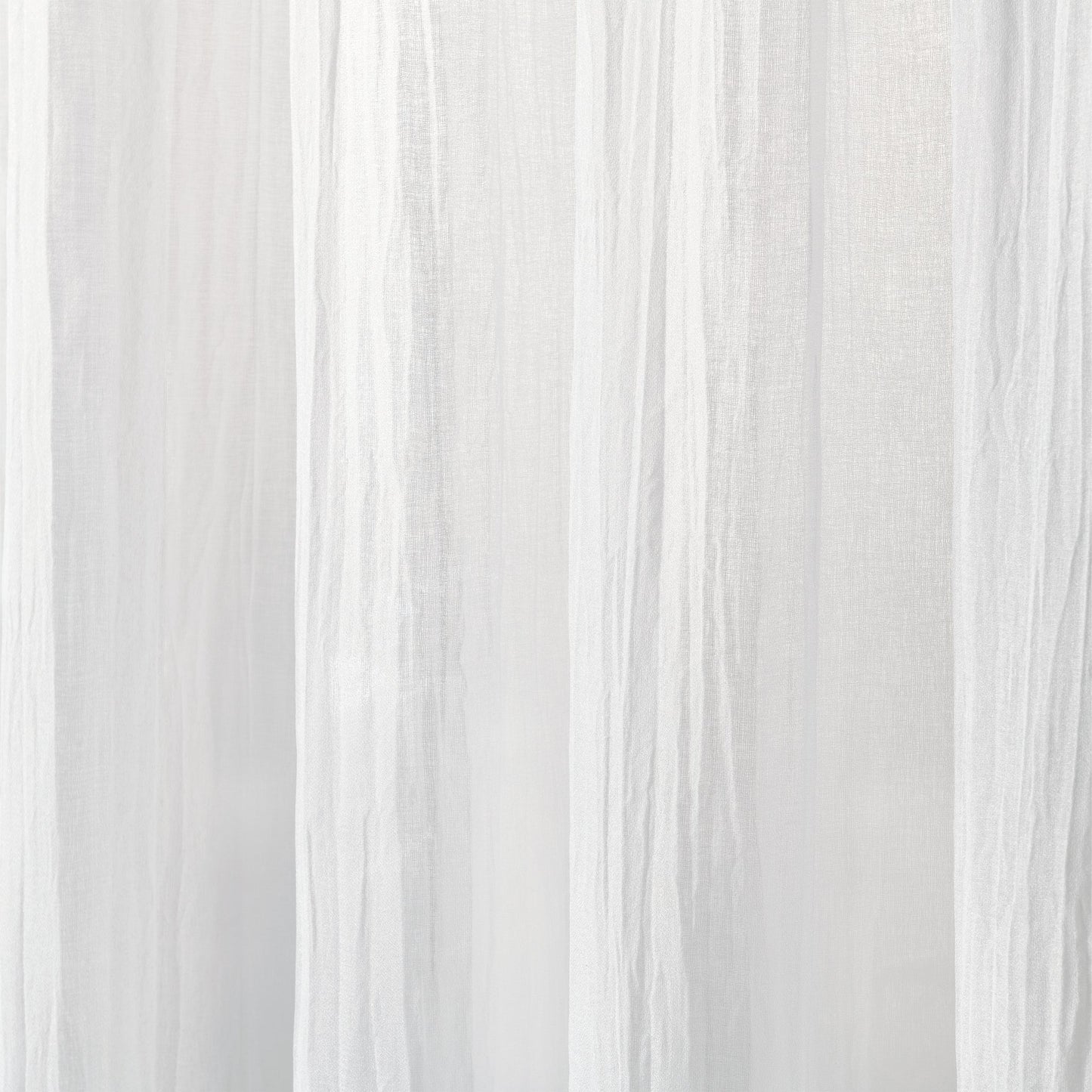 Martha Stewart Crinkle Sheer Curtain Poletop Panel Paar