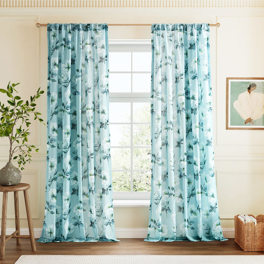 Ted Baker Electra Blossom Print Curtain Panel Set