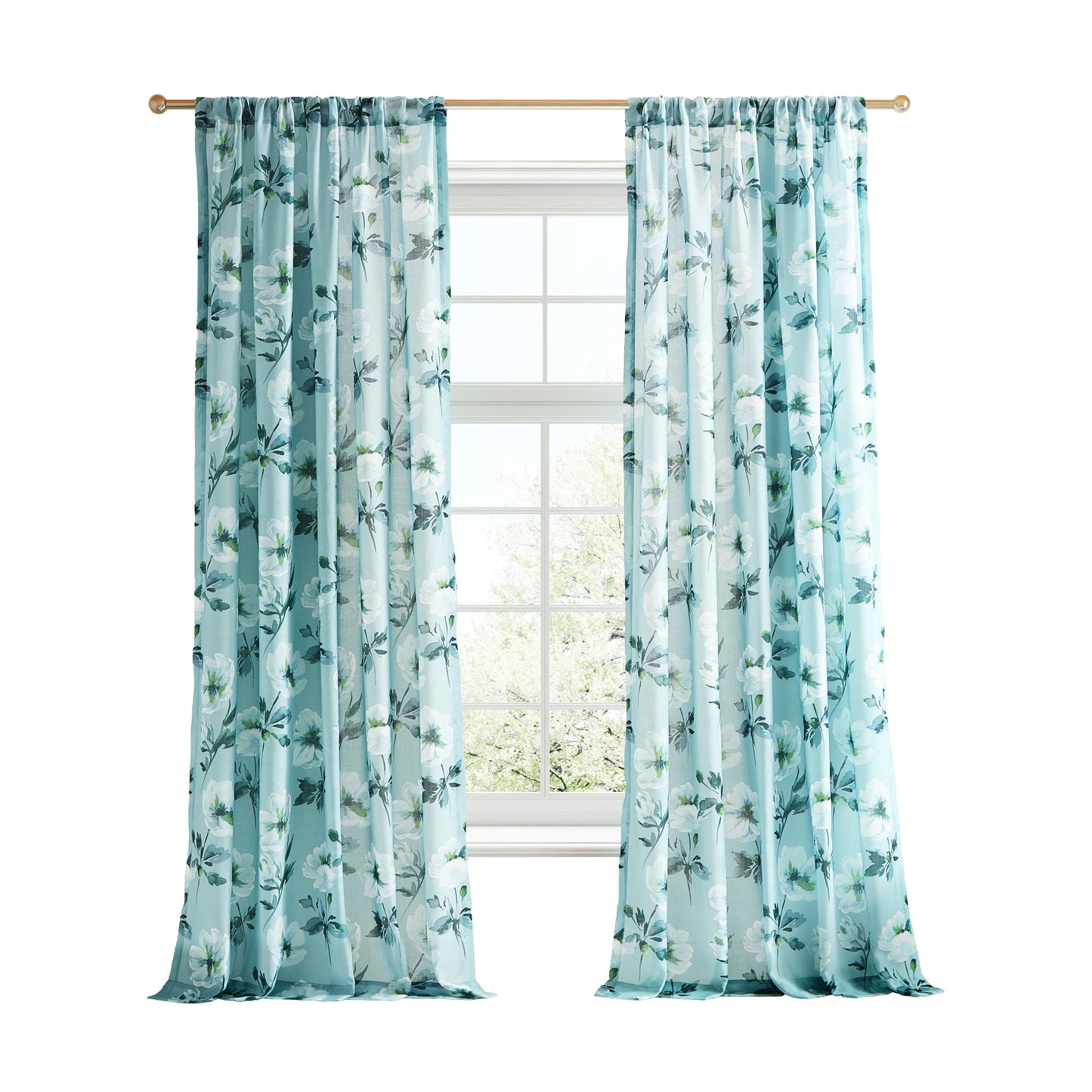 Ted Baker Electra Blossom Print Curtain Panel Set