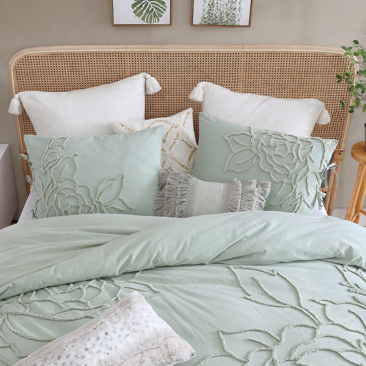 Peri Home Chenille Rose Comforter Set