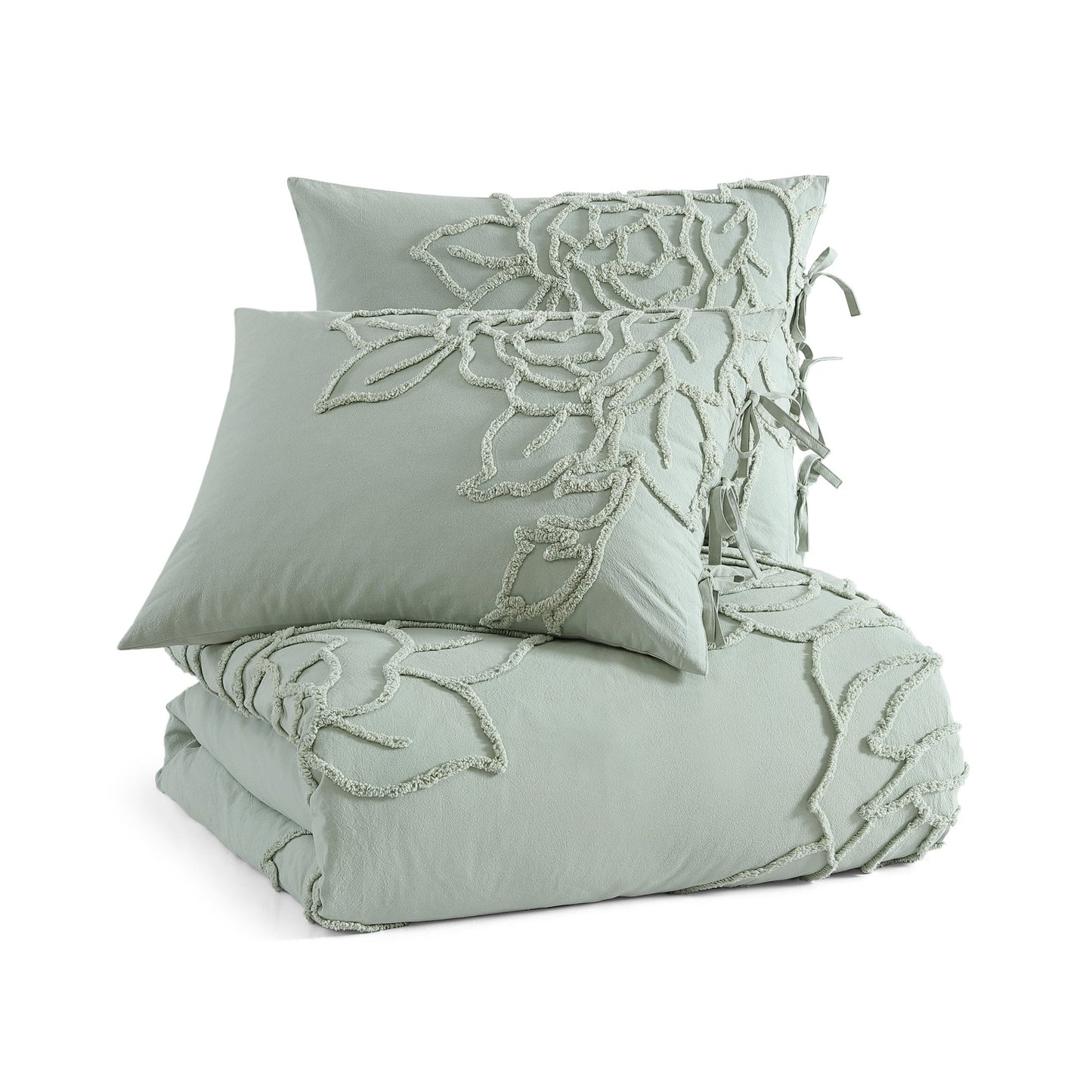 Peri Home Chenille Rose Comforter Set