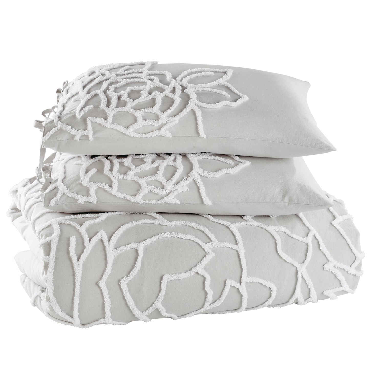 Peri Home Chenille Rose Duvet Set