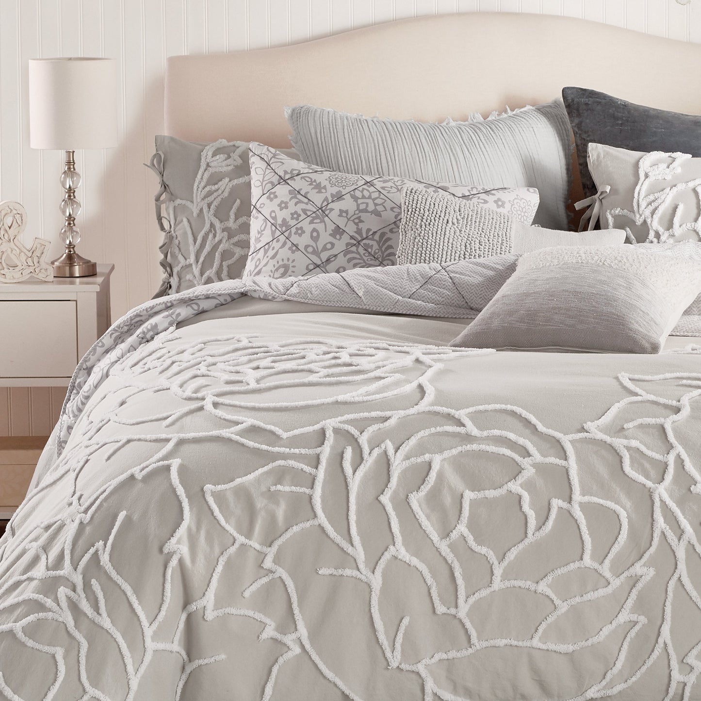 Peri Home Chenille Rose Comforter Set