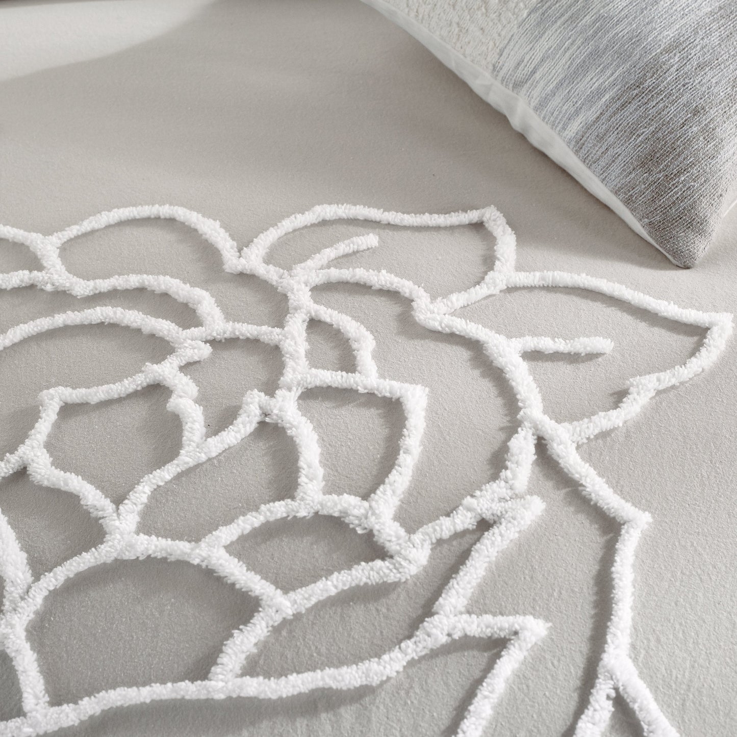 Peri Home Chenille Rose Duvet Set