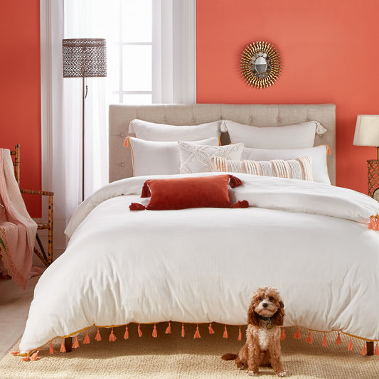 Peri Home Tassel Border Comforter Bettwäsche Sammlung