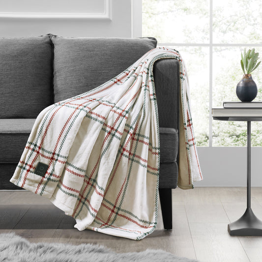 Brookstone Cozy Heated Plüschwurf