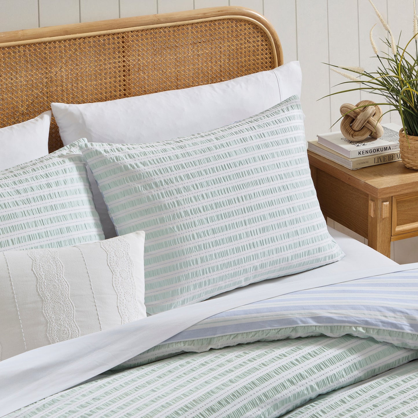 Peri Home Seersucker Stripe Comforter Set
