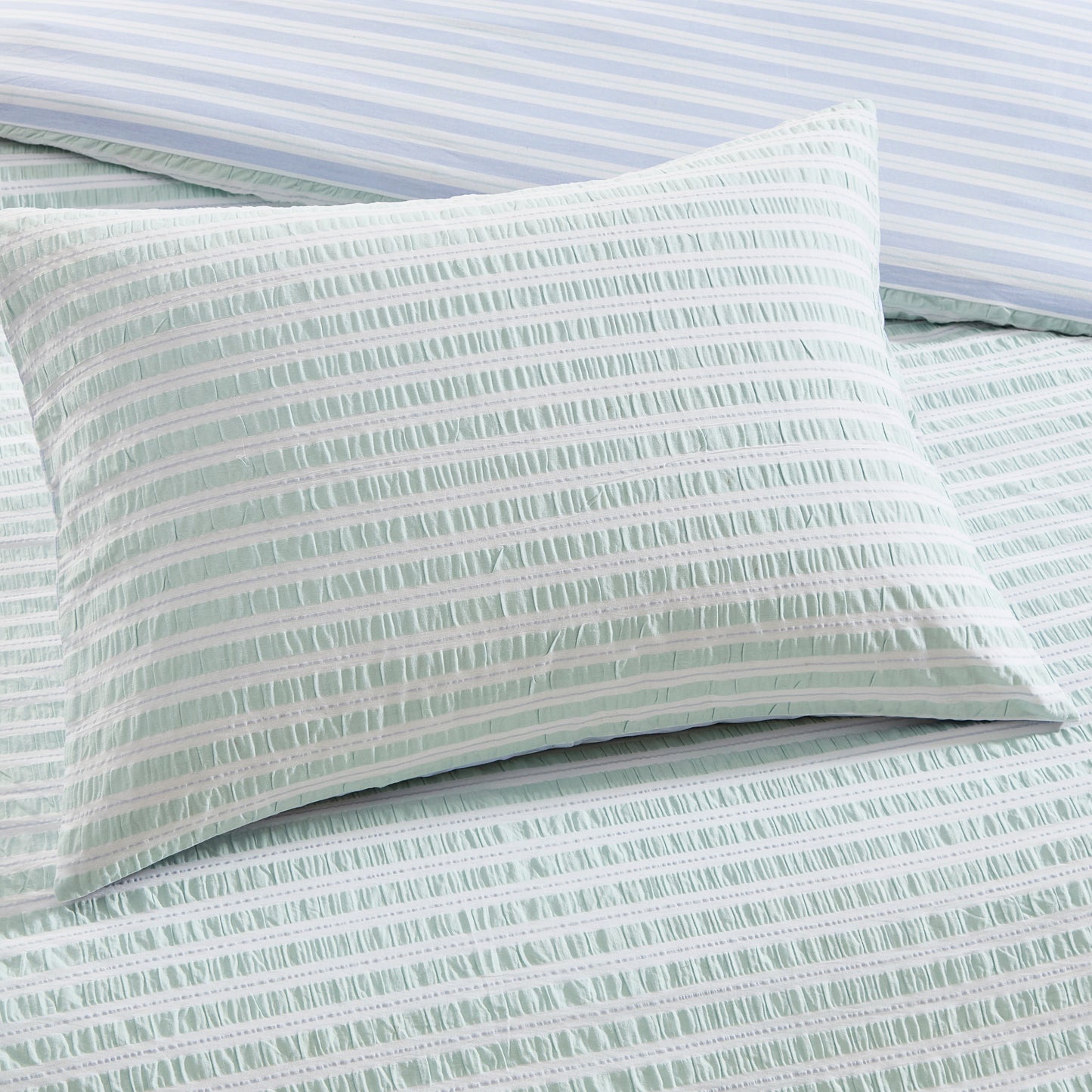 Peri Home Seersucker Stripe Duvet Set