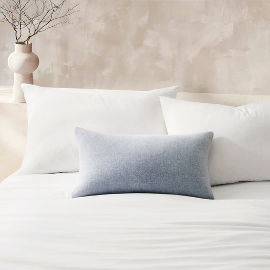 DKNY PURE Faux Cashmere Dekoratives Kissen