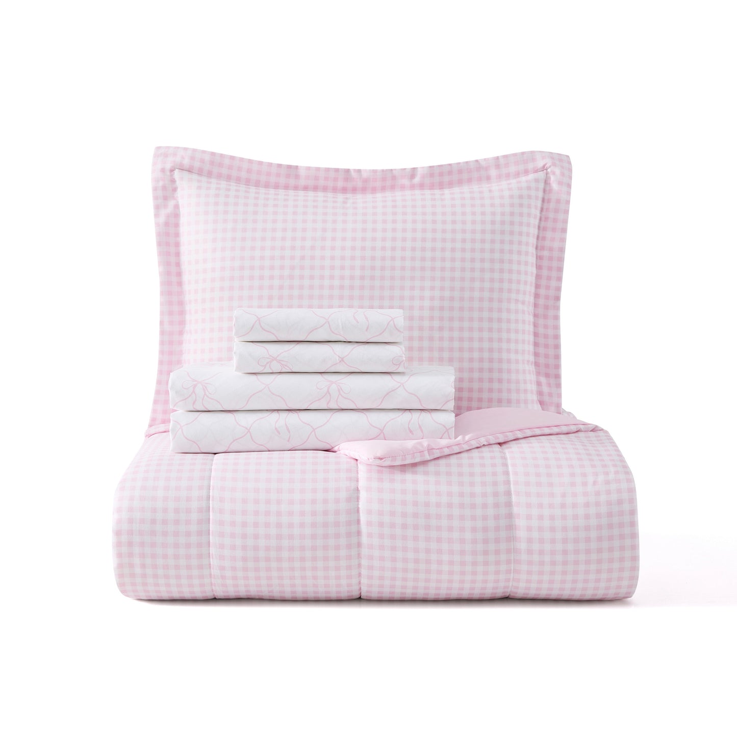 Dream Factory karierte Bögen Bett in einem Taschenset