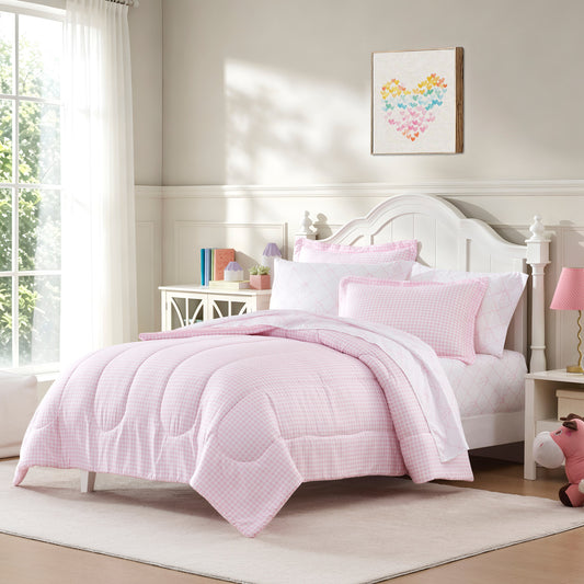 Dream Factory karierte Bögen Bett in einem Taschenset