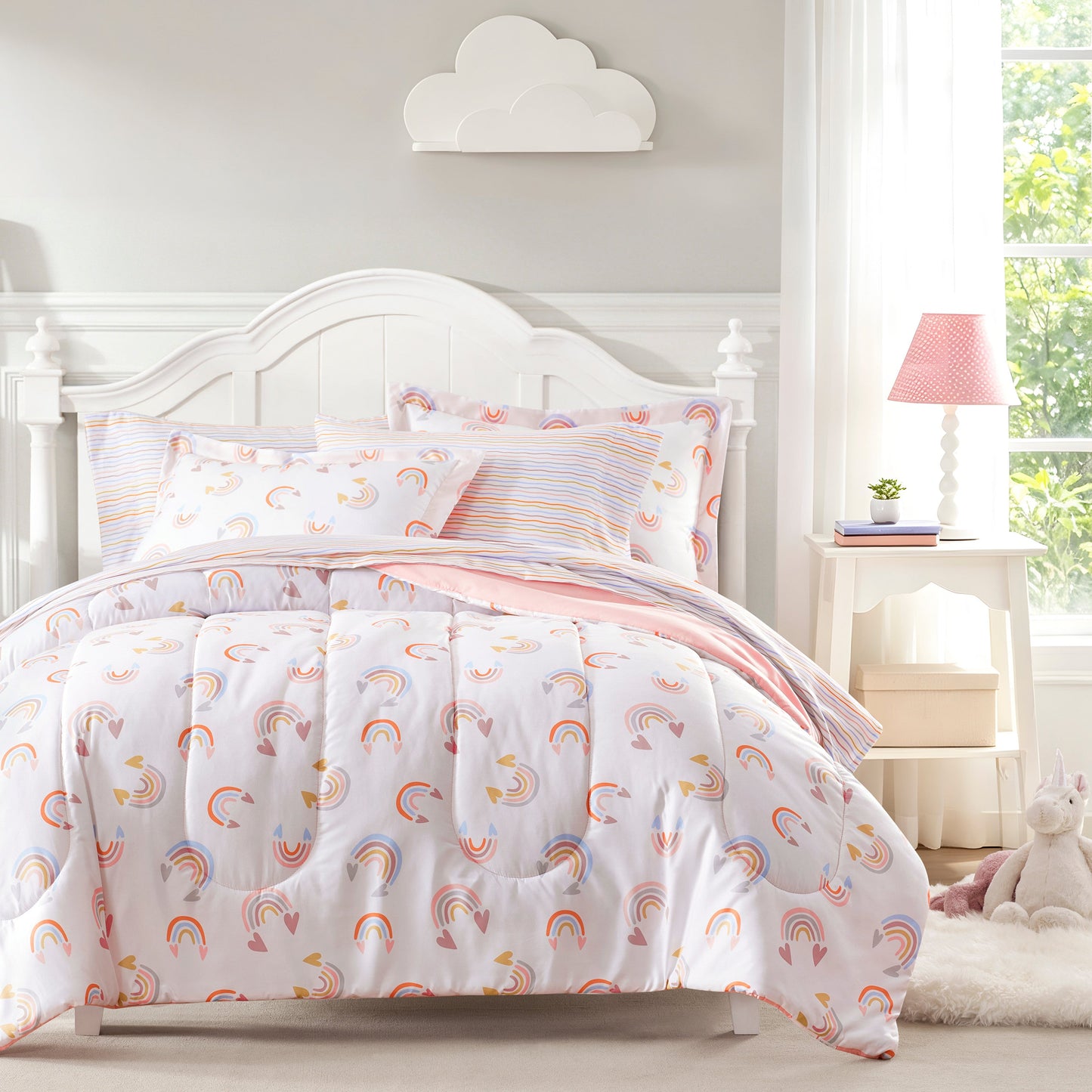Dream Factory Lucky Hearts Bett in einer Tasche Set