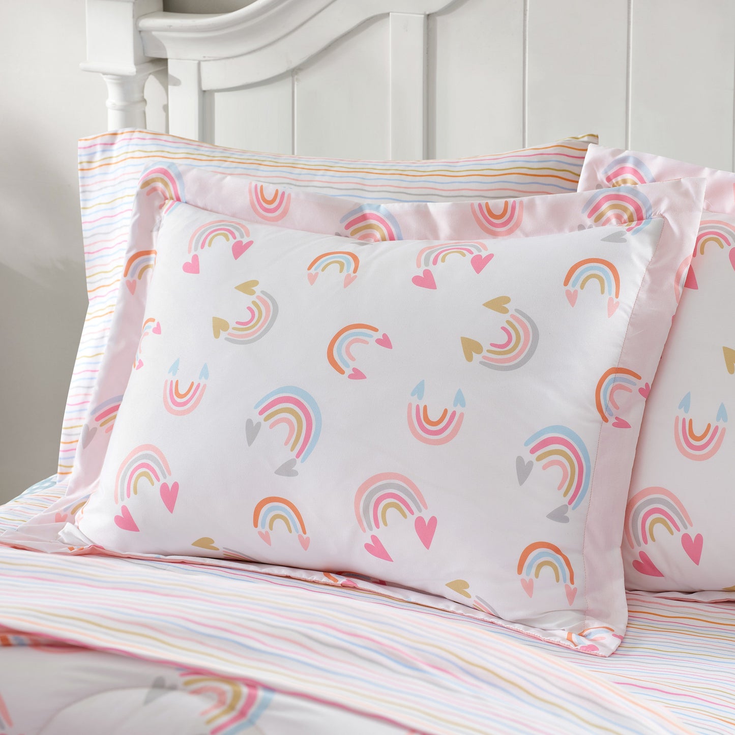 Dream Factory Lucky Hearts Bett in einer Tasche Set