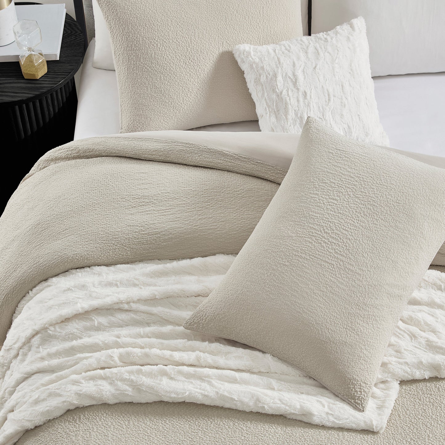 Karl Lagerfeld Paris Karl Crinkle 5-Piece Comforter Set