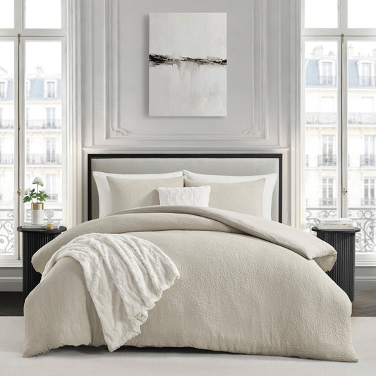 Karl Lagerfeld Paris Karl Crinkle 5-Piece Comforter Set