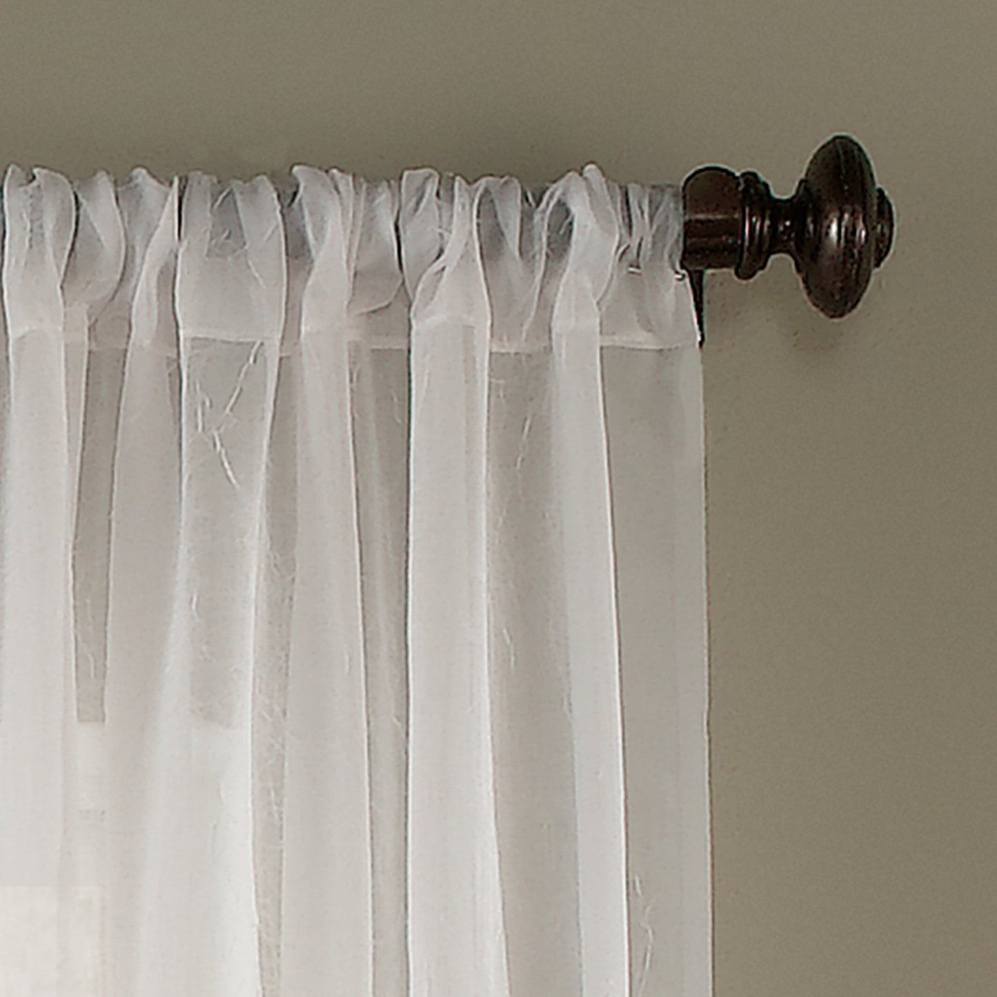 Vorhangwerke Trinity Crinkle Voile Fenstervorhang