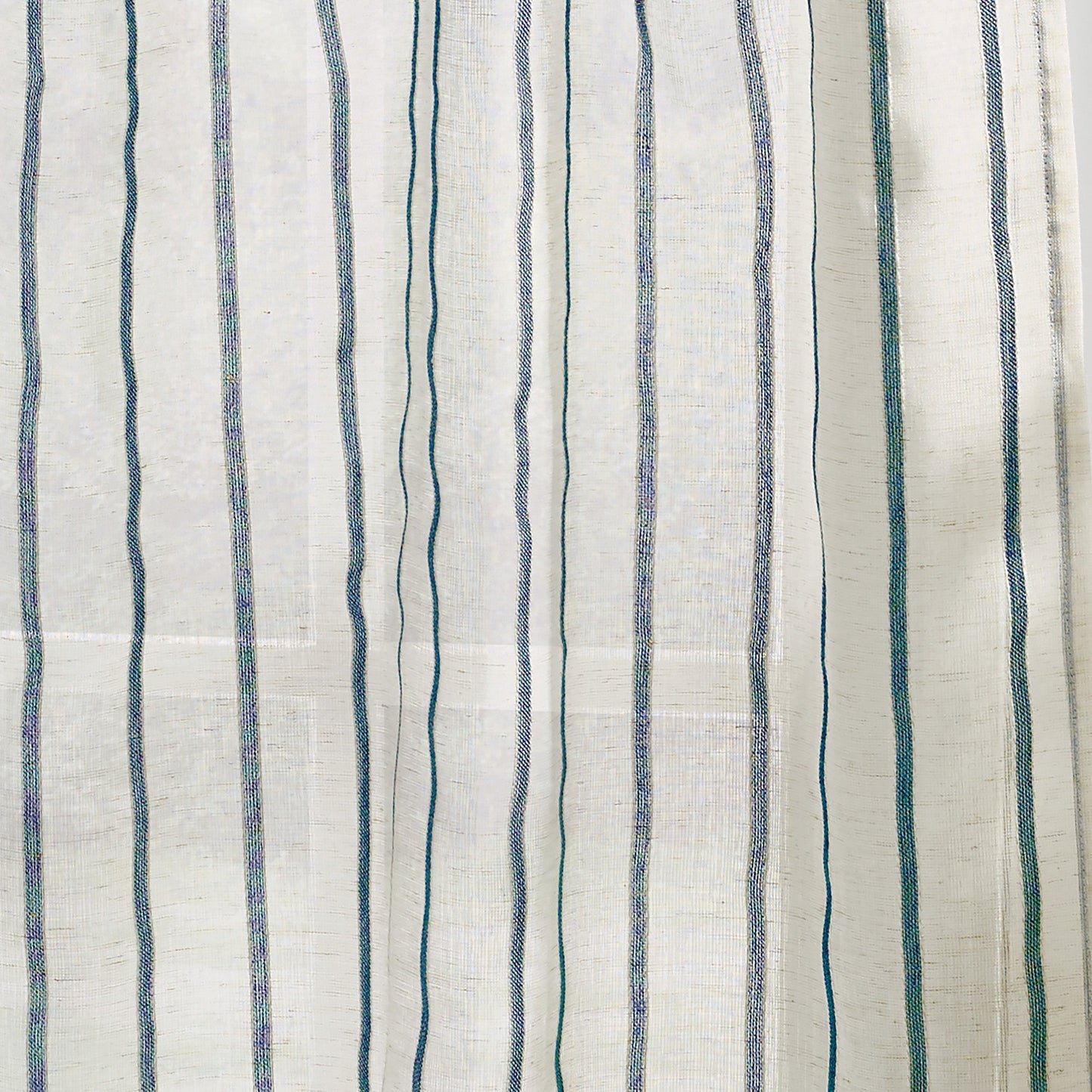 Martha Stewart Laguna Stripe Valance und Tier 3pc Set