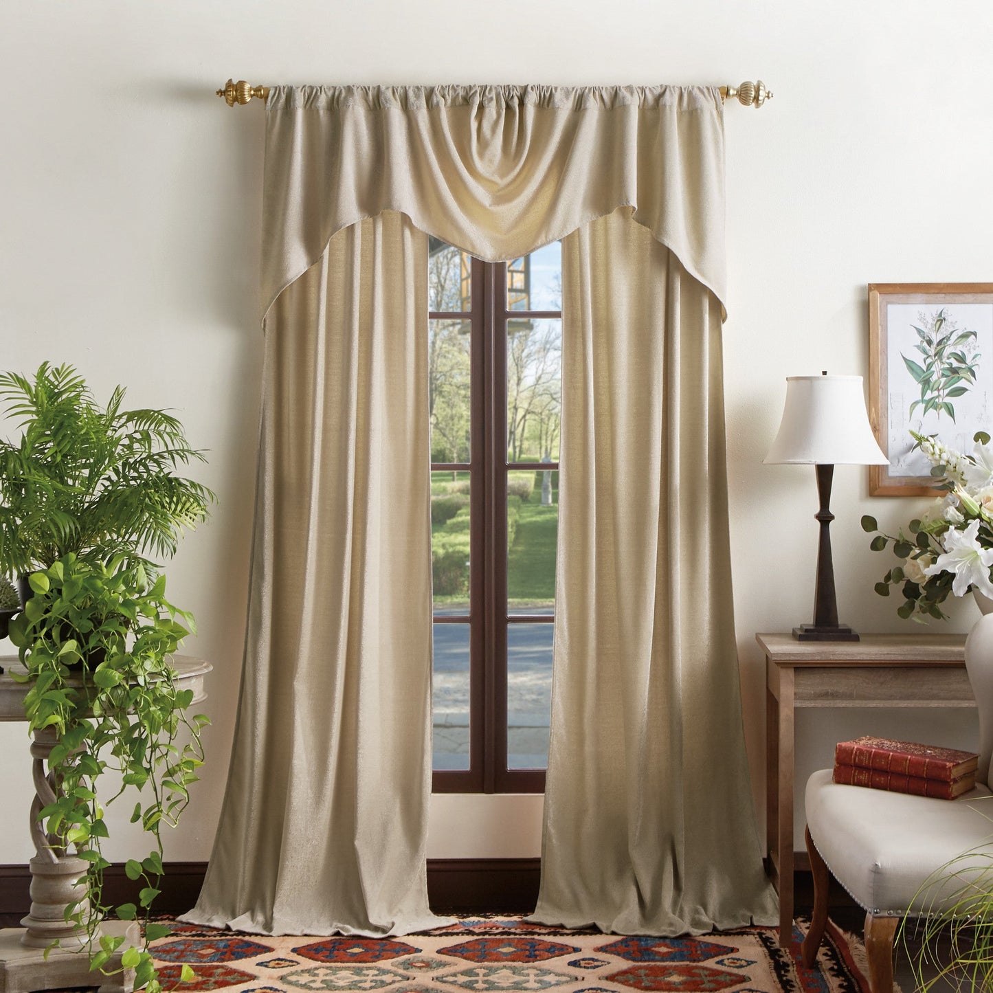 Martha Stewart Naples Chenille Valance