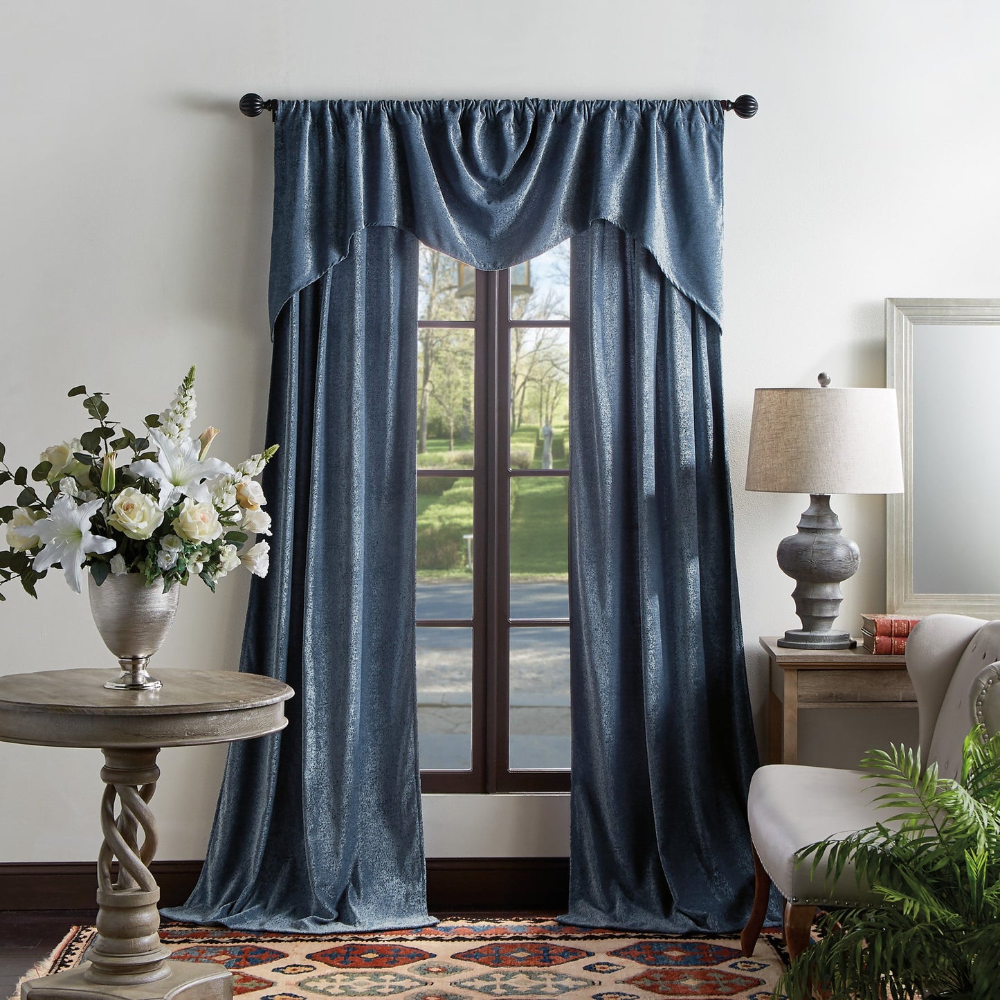 Martha Stewart Naples Chenille Valance