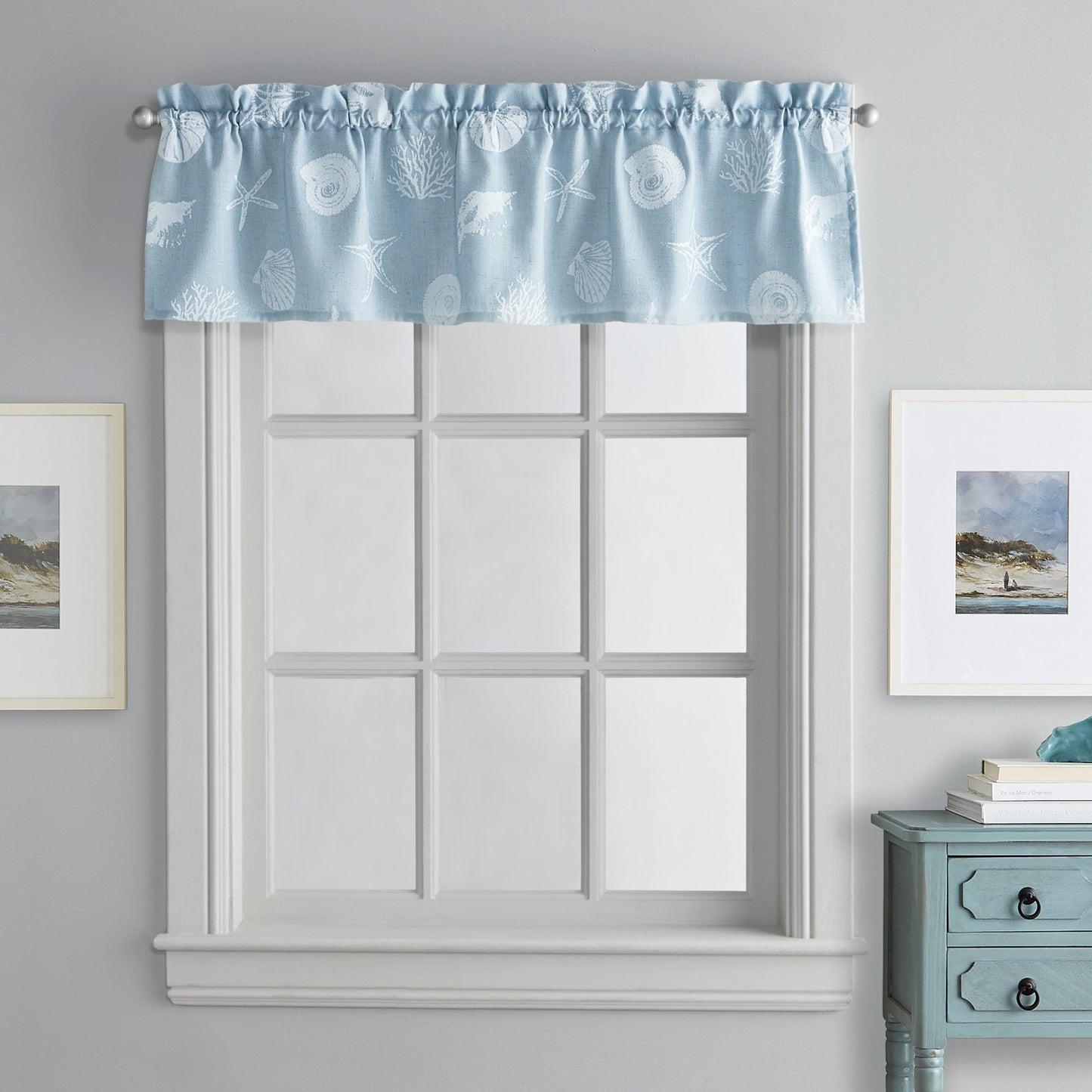 Destinationen Seashells Valance