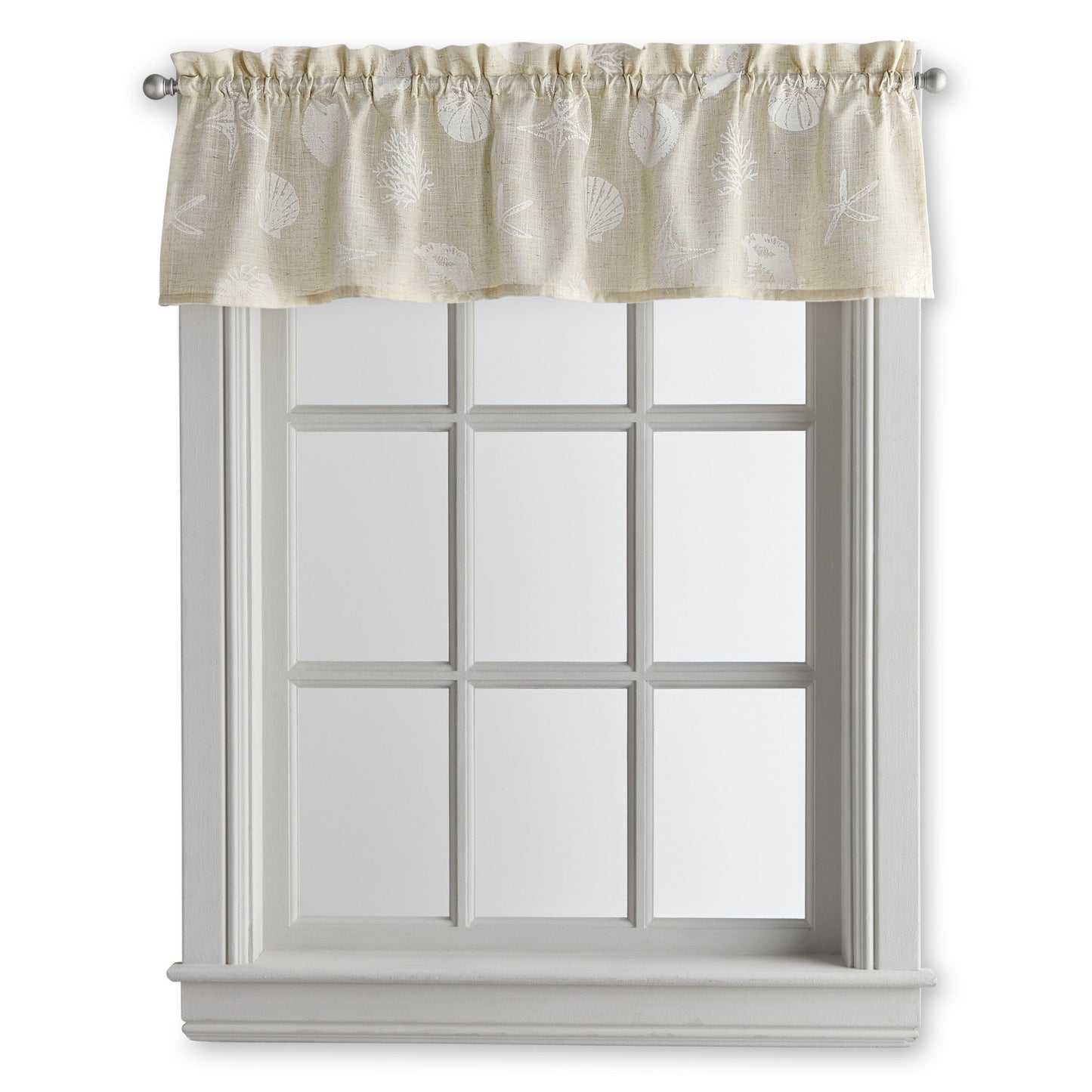 Destinationen Seashells Valance