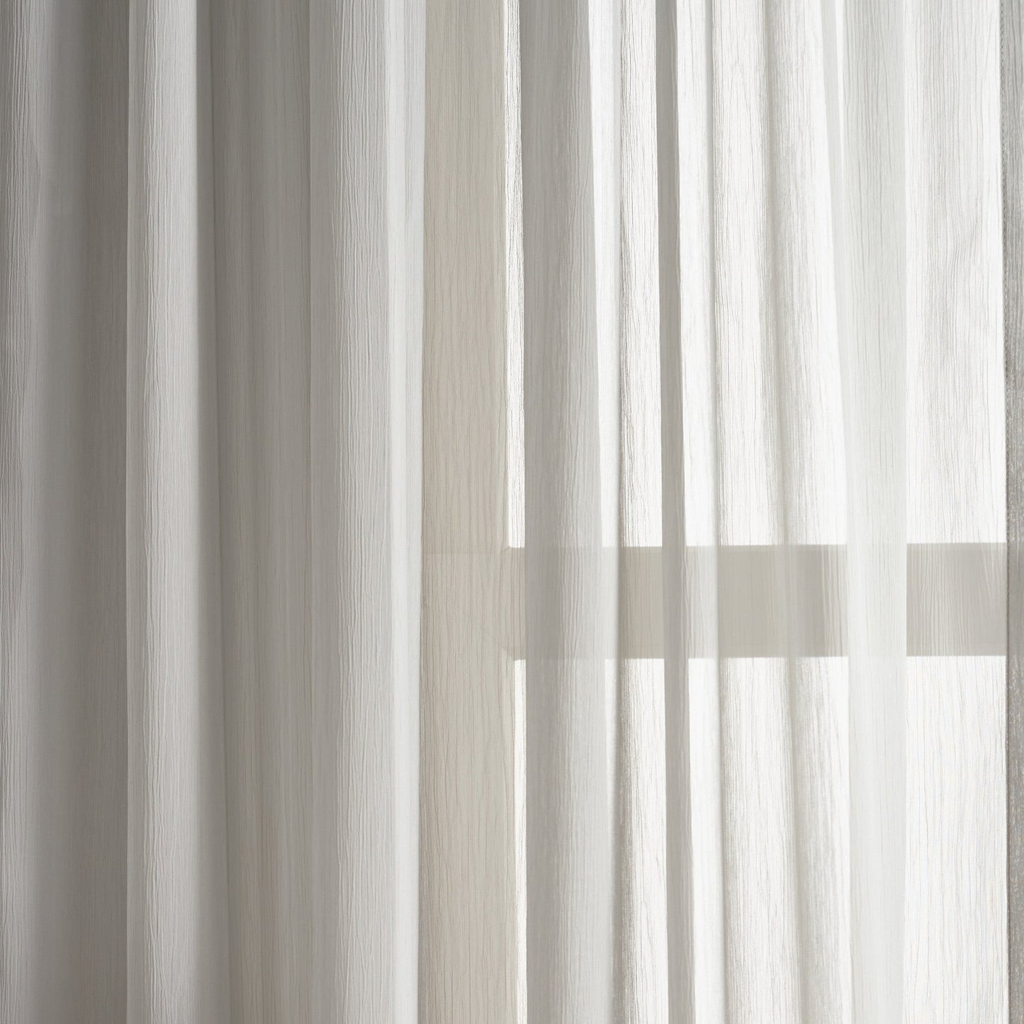 Martha Stewart Glacier Sheer, Set von 2 Panels
