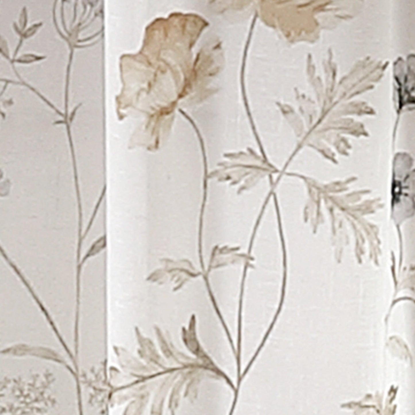 Martha Stewart Martha's Garden Print Vorhang-Panel