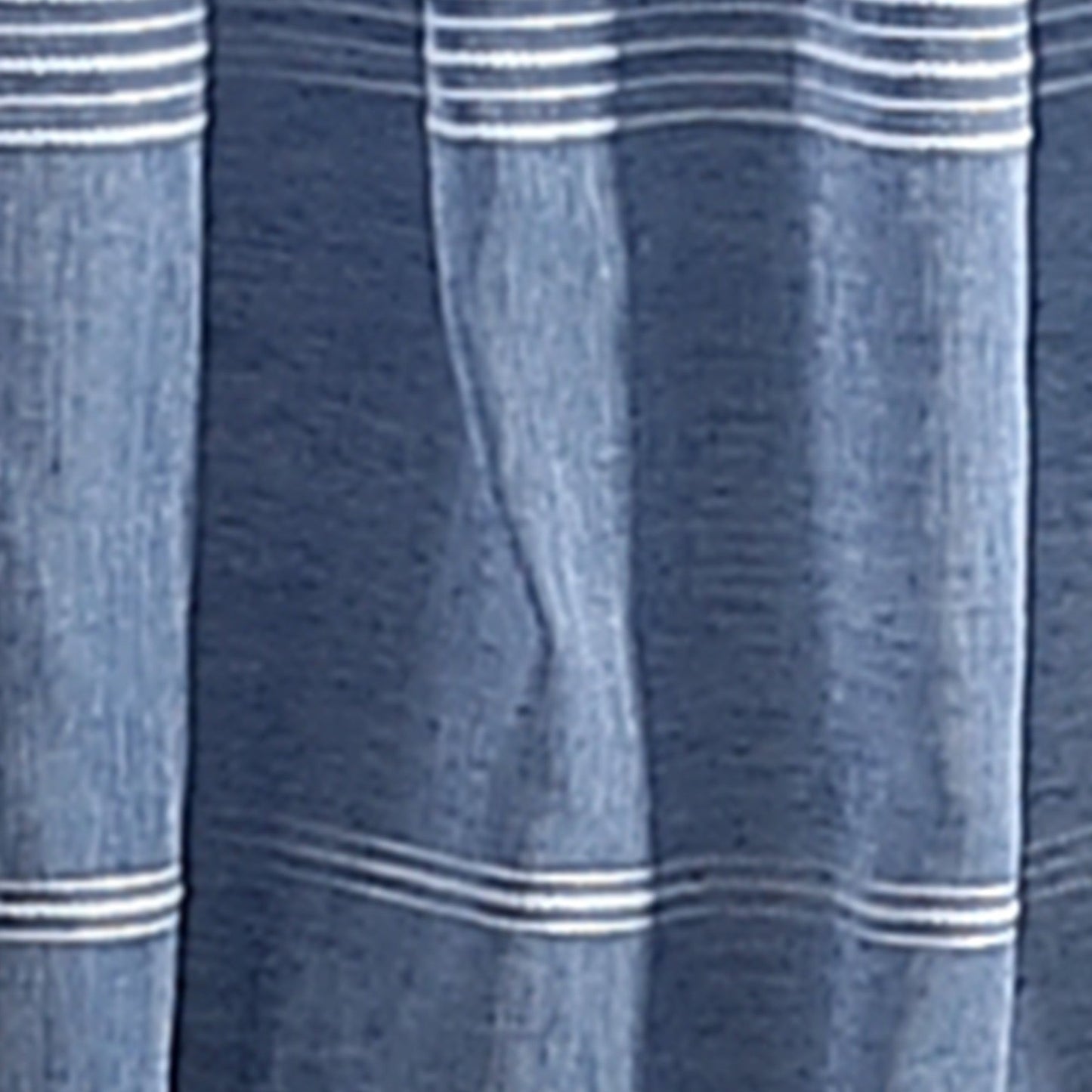 Martha Stewart Delicate Stripe Curtain Panel Paar
