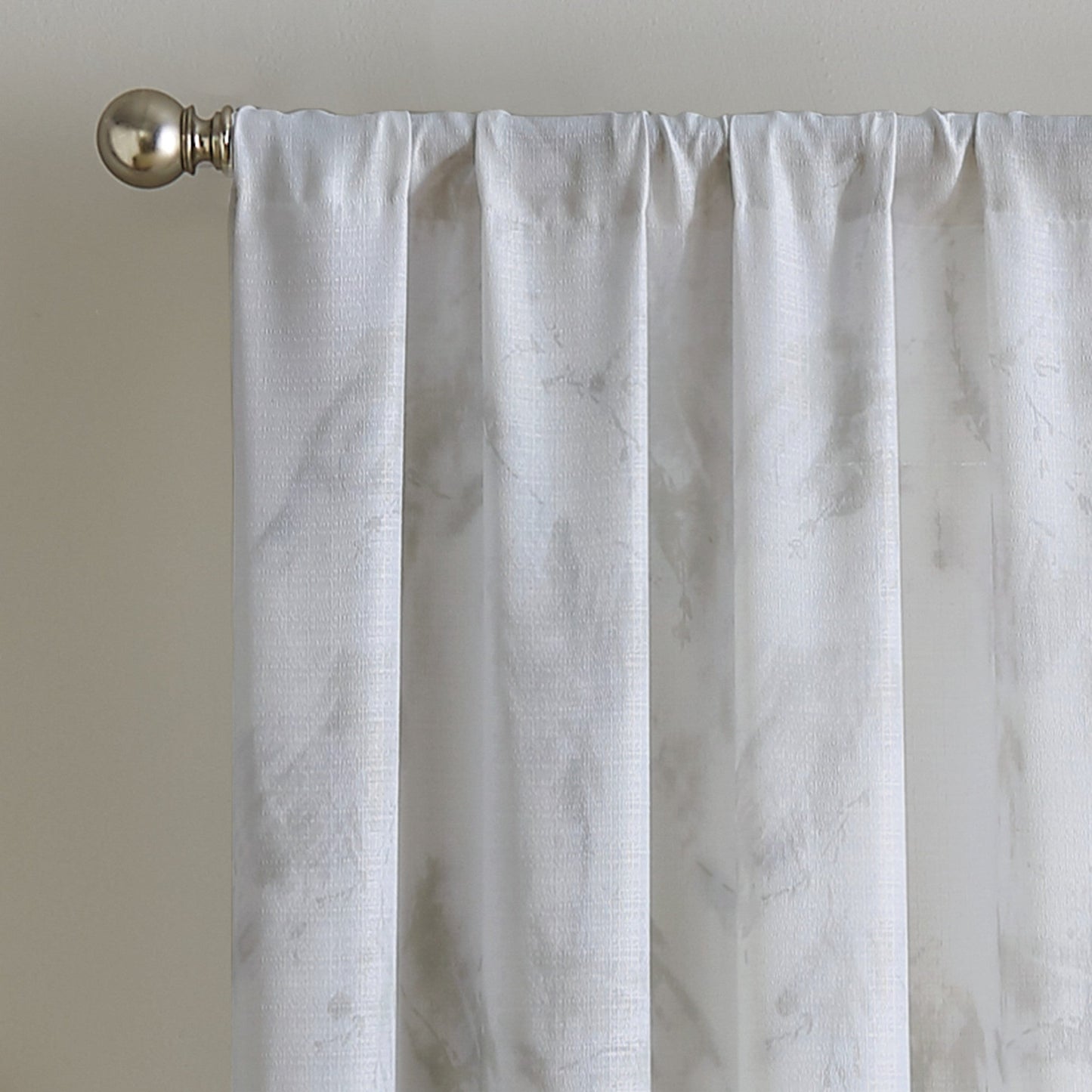Vorhangarbeiten Aquarell Floral Poletop Fenstervorhang Panel