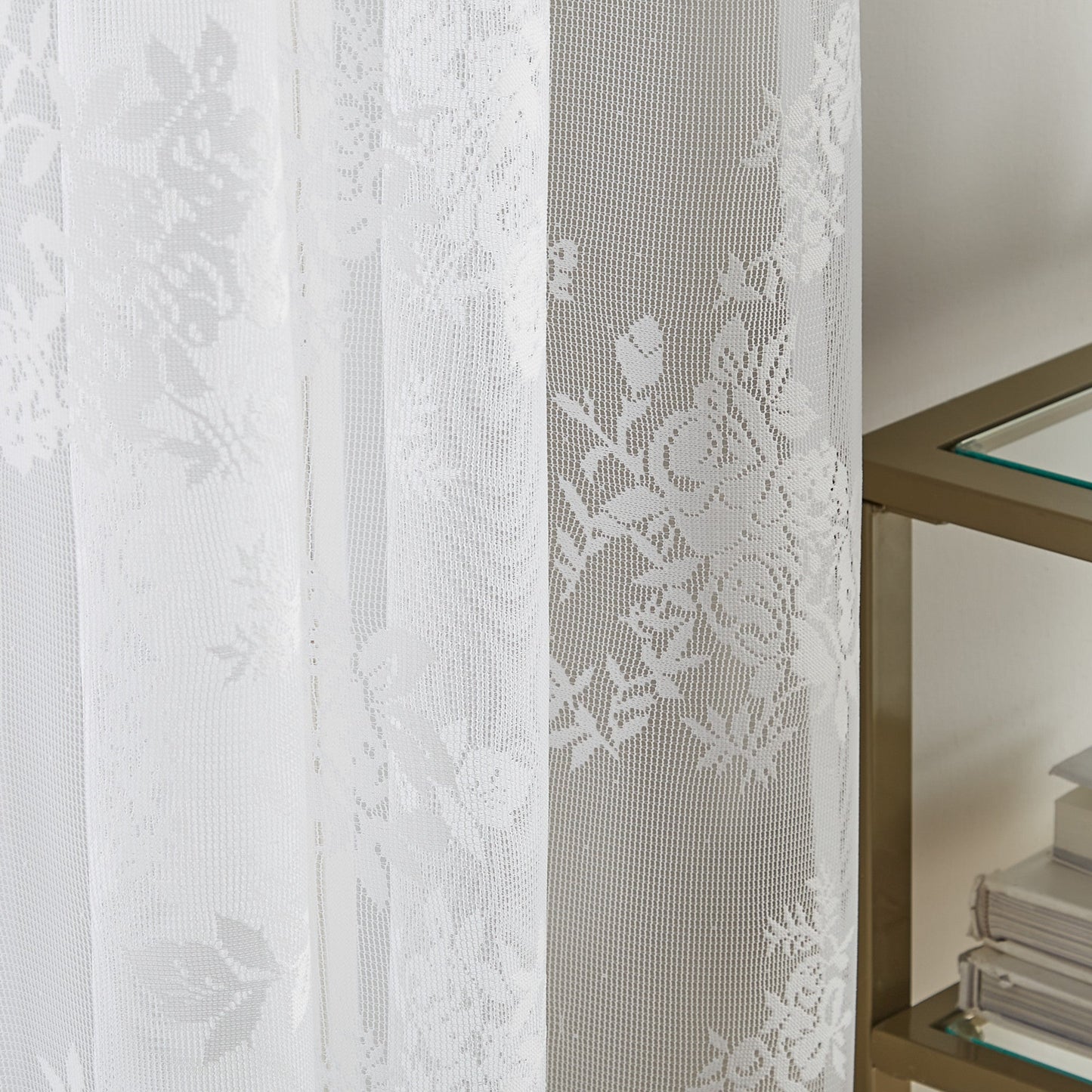 Vorhangarbeiten Sibella Lace Vorhang Panel Paar