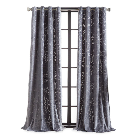 Martha Stewart Sherwood Velvet Curtain Panel Paar