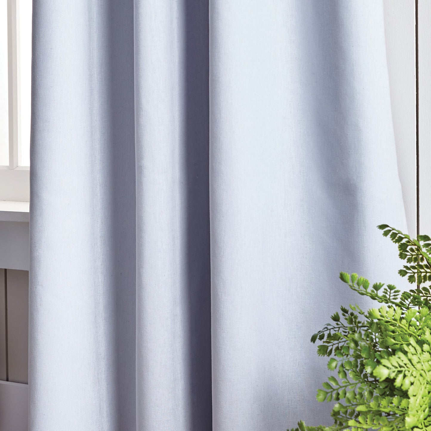 Martha Stewart Lido Linen Blackout Curtain Panel Paar
