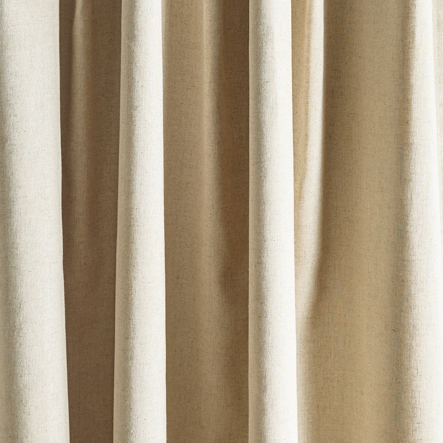 Martha Stewart Lido Linen Blackout Curtain Panel Paar