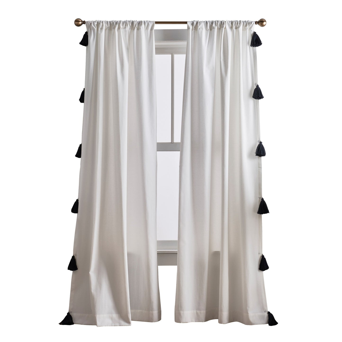 Peri Home Chunky Tassel Vorhang-Paar