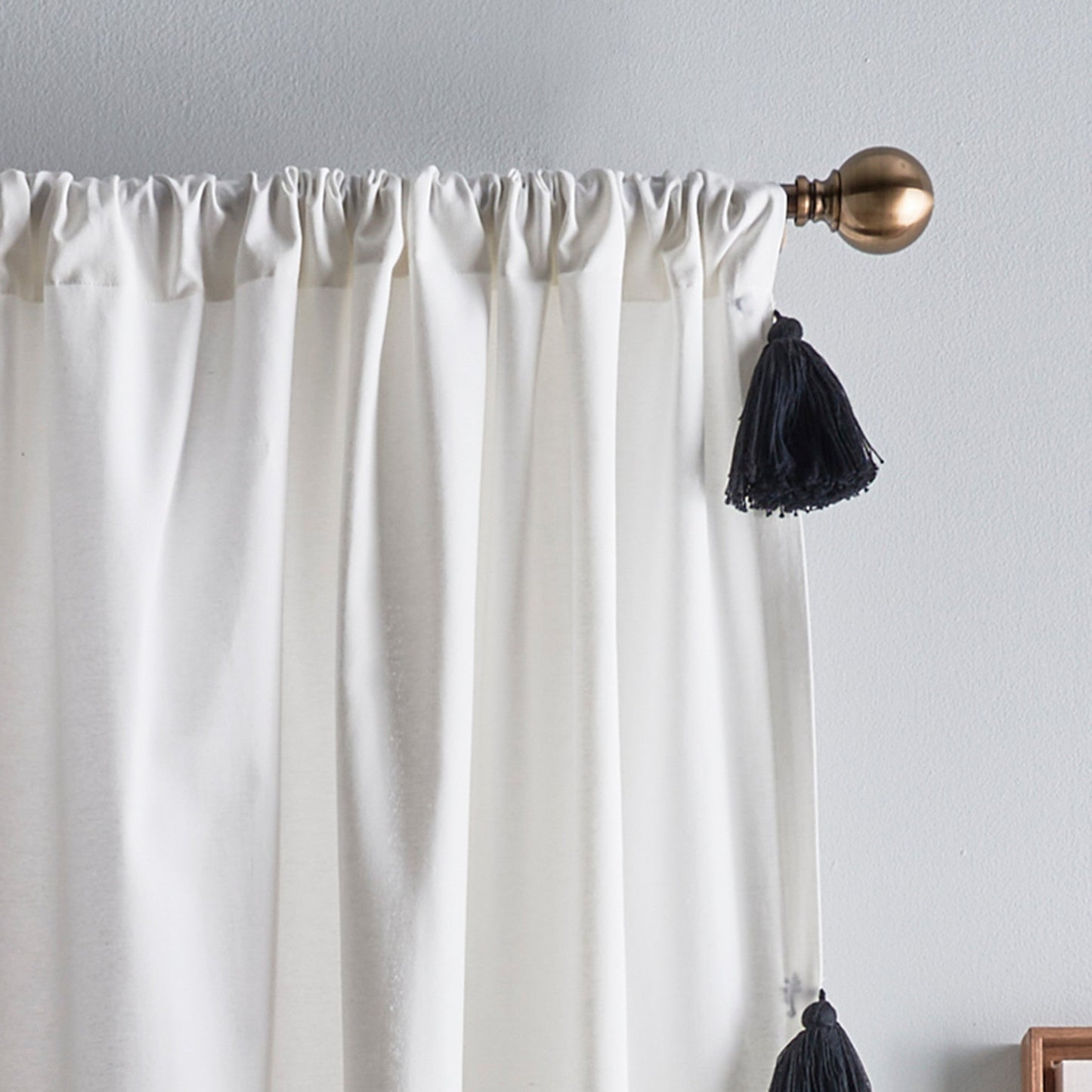 Peri Home Chunky Tassel Vorhang-Paar
