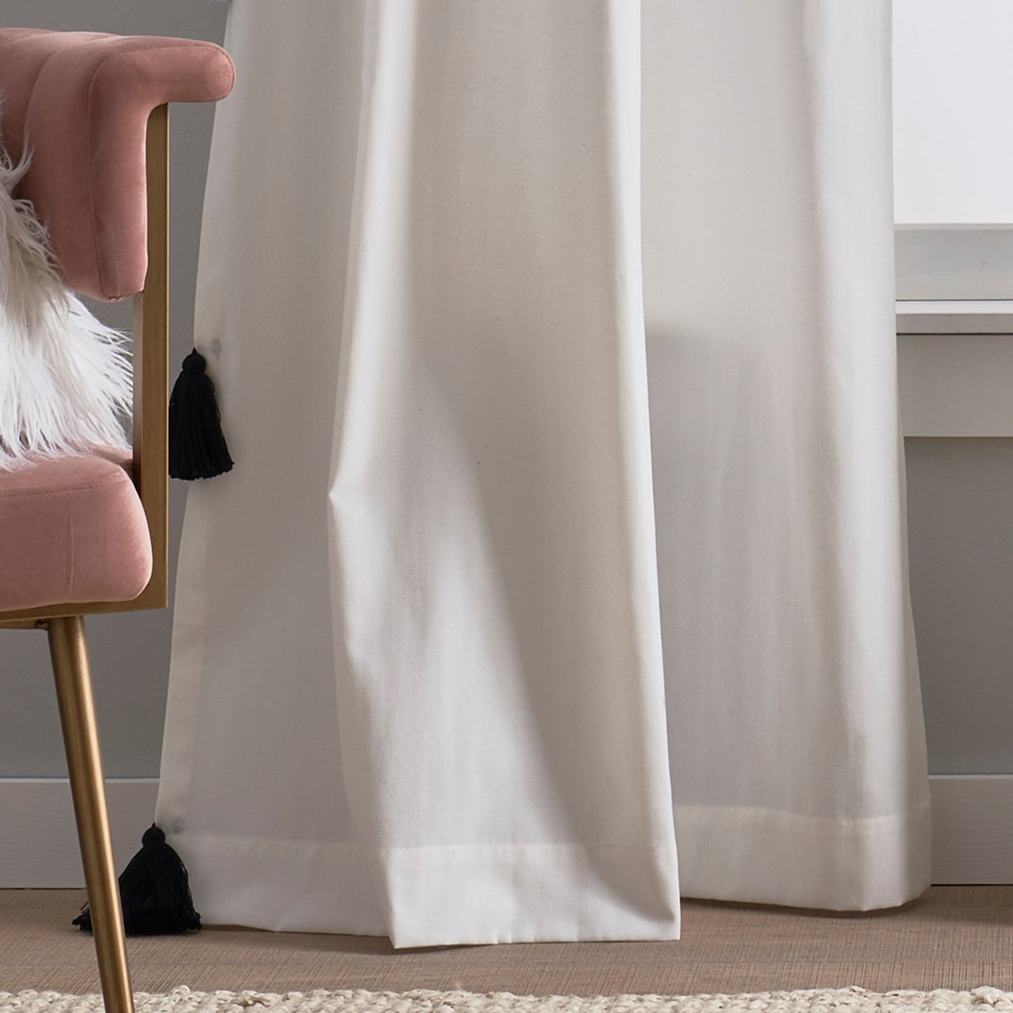 Peri Home Chunky Tassel Vorhang-Paar
