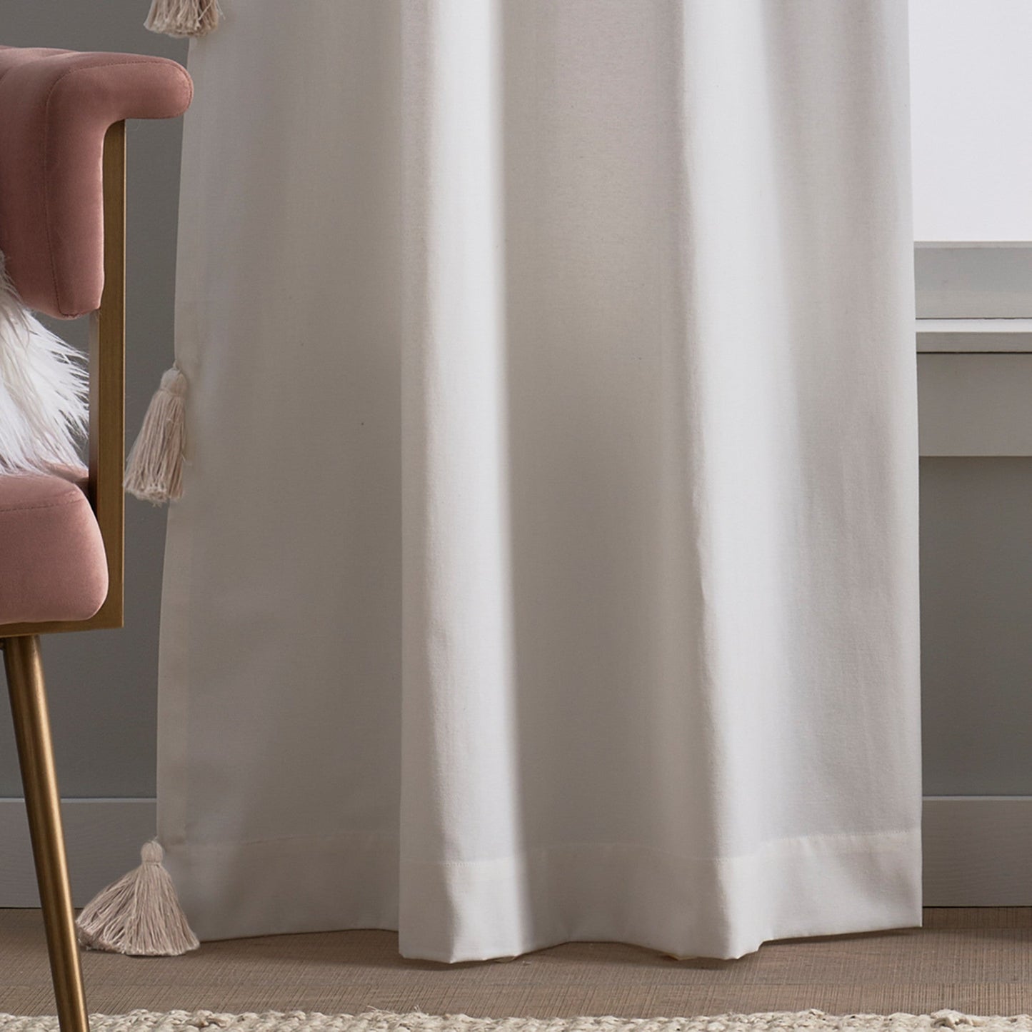 Peri Home Chunky Tassel Vorhang-Paar